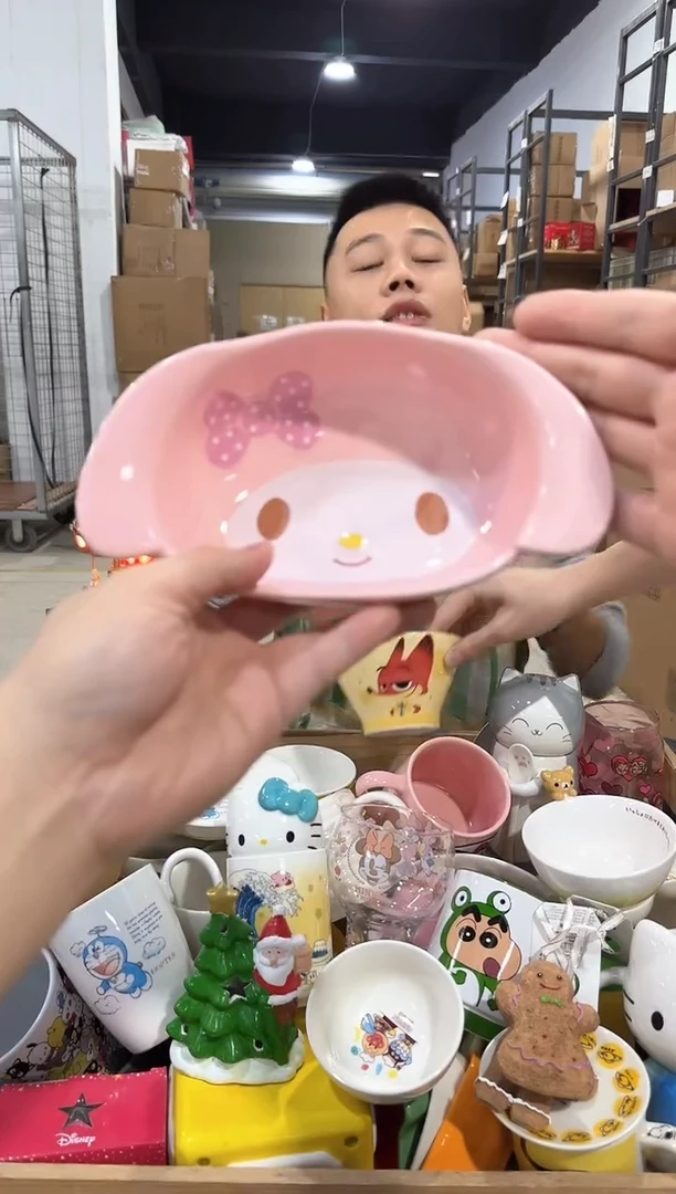 瓷片小号原盒美乐蒂深碗