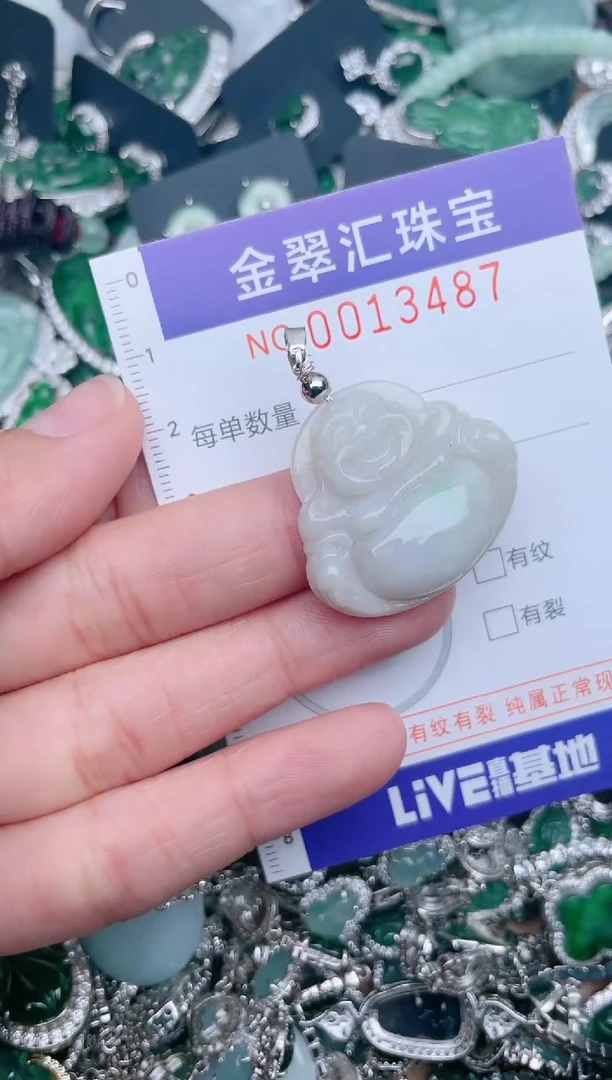 【闪购商品】翡翠颈饰未镶嵌13487....1