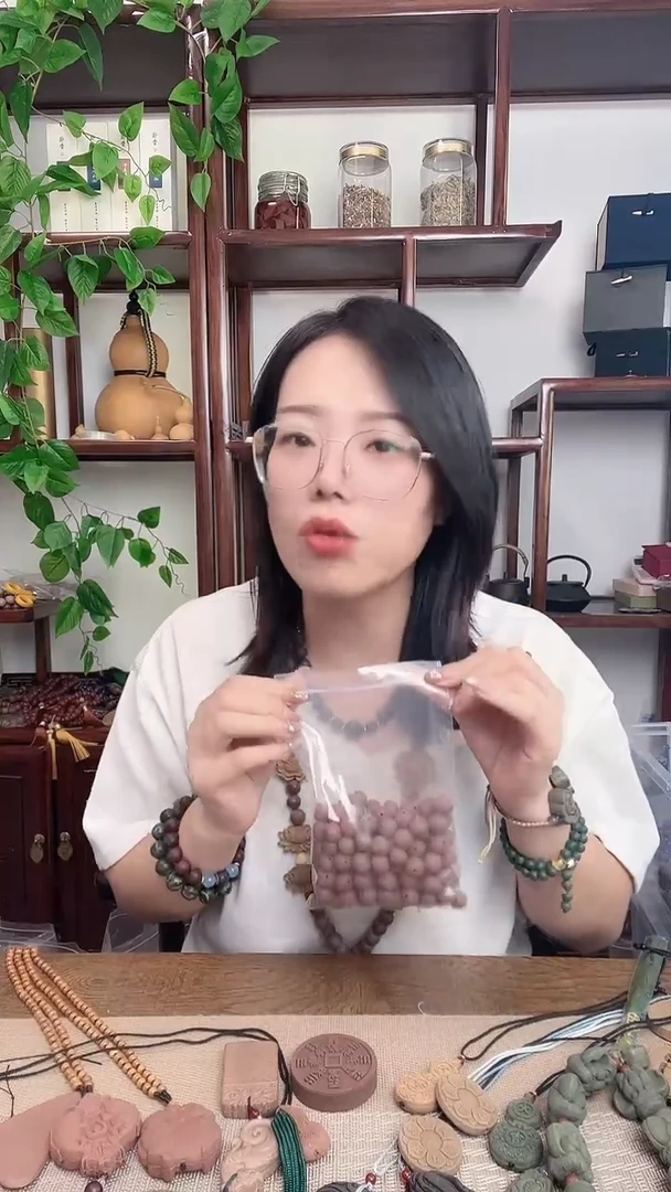 泥塑亲****宝瑕疵息肌的108颗珠子不穿