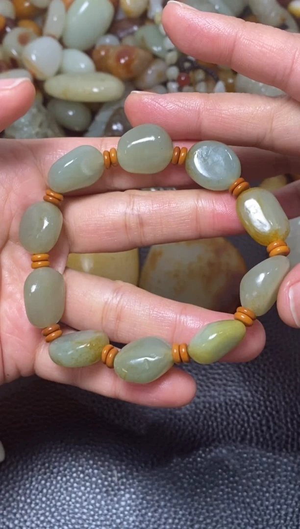 未镶嵌和田玉包链和田玉