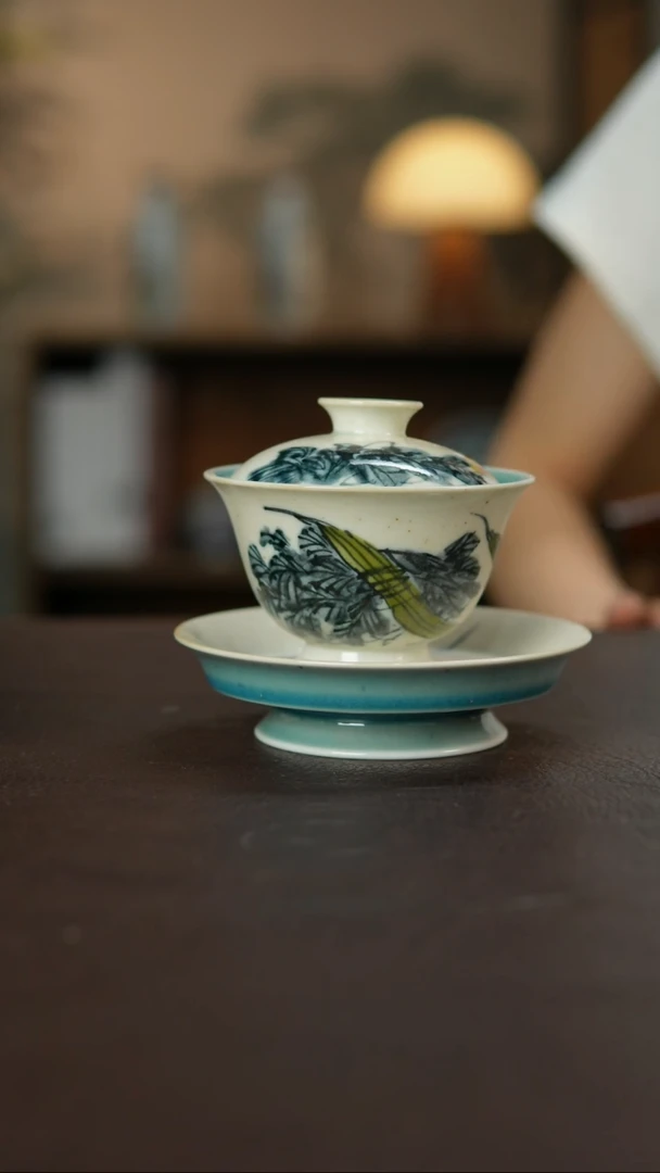 杯景德柴烧手作多人瑕疵