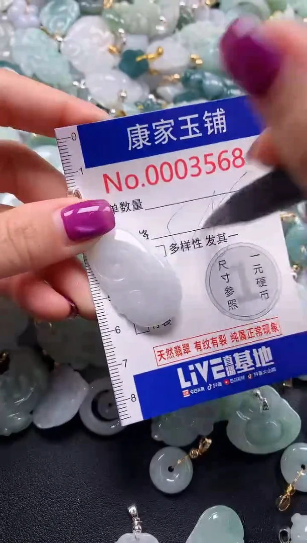 颈饰未镶嵌翡翠3568