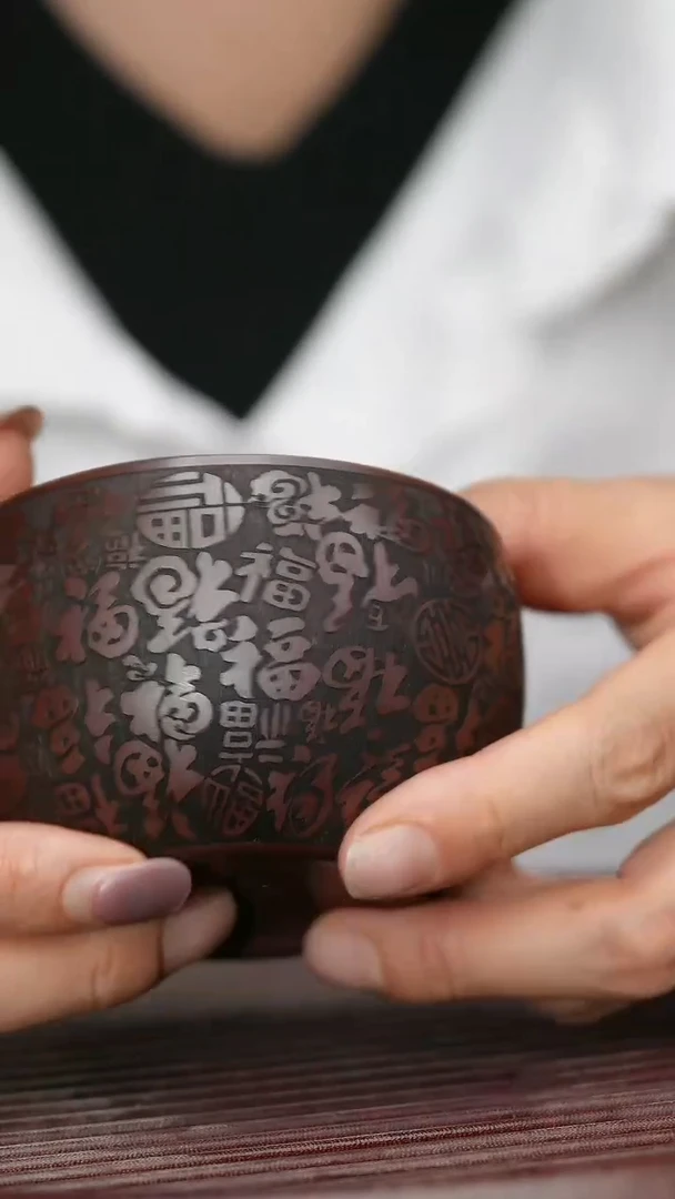 茶杯紫砂宜兴高端紫砂主人杯福利放漏