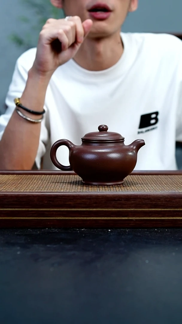 茶壶紫砂JF紫泥大掇只300cc