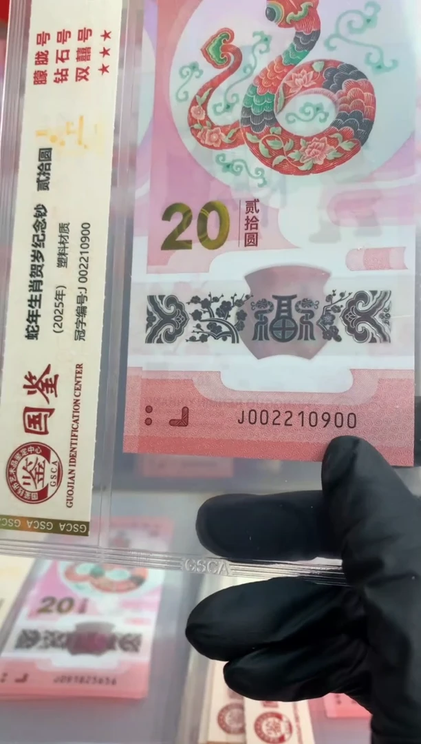 【闪购商品】塑料蛇钞 真钞【单张】0900