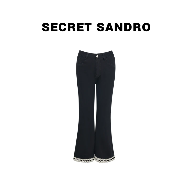 【首尔】Secret Sandro  鸥小柒  牛仔裤 N65221235C