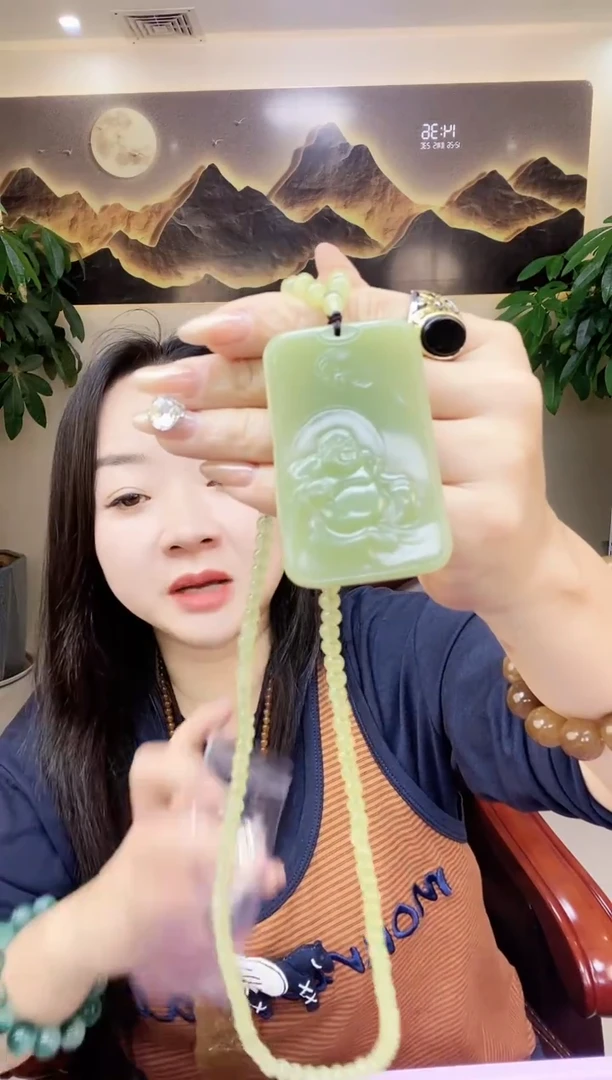 未镶嵌和田玉珠宝奇石多样性随机发一瑕疵有水线