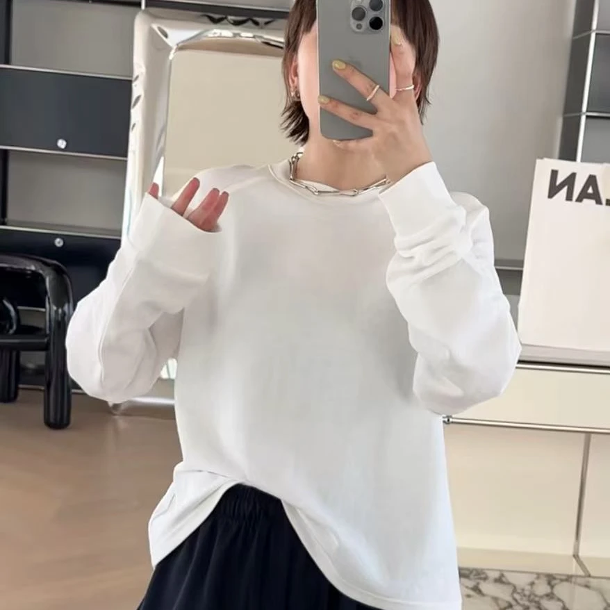 诗歌兰显瘦打底衫三色长袖3013