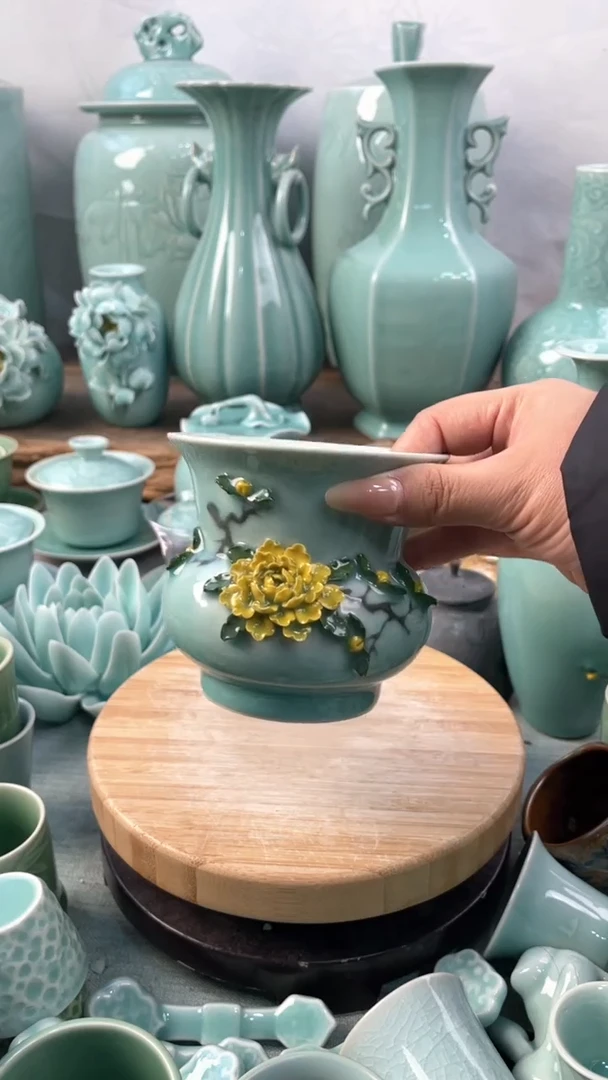 【闪购商品】纯手工 福利款 慧仙青瓷 瓷器