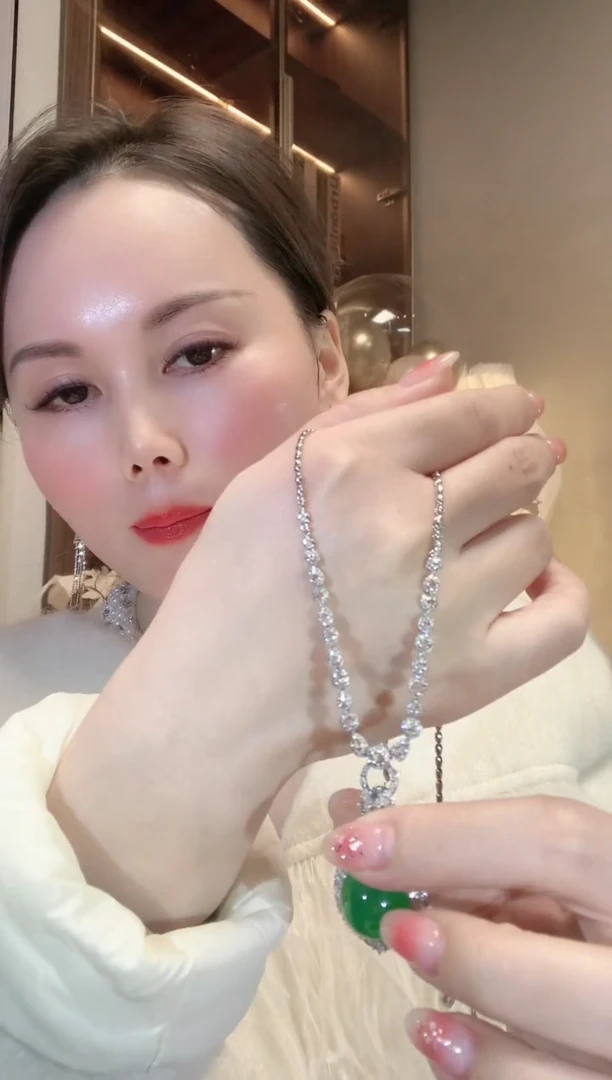 【闪购商品】钻石百搭链18K金镶嵌A16