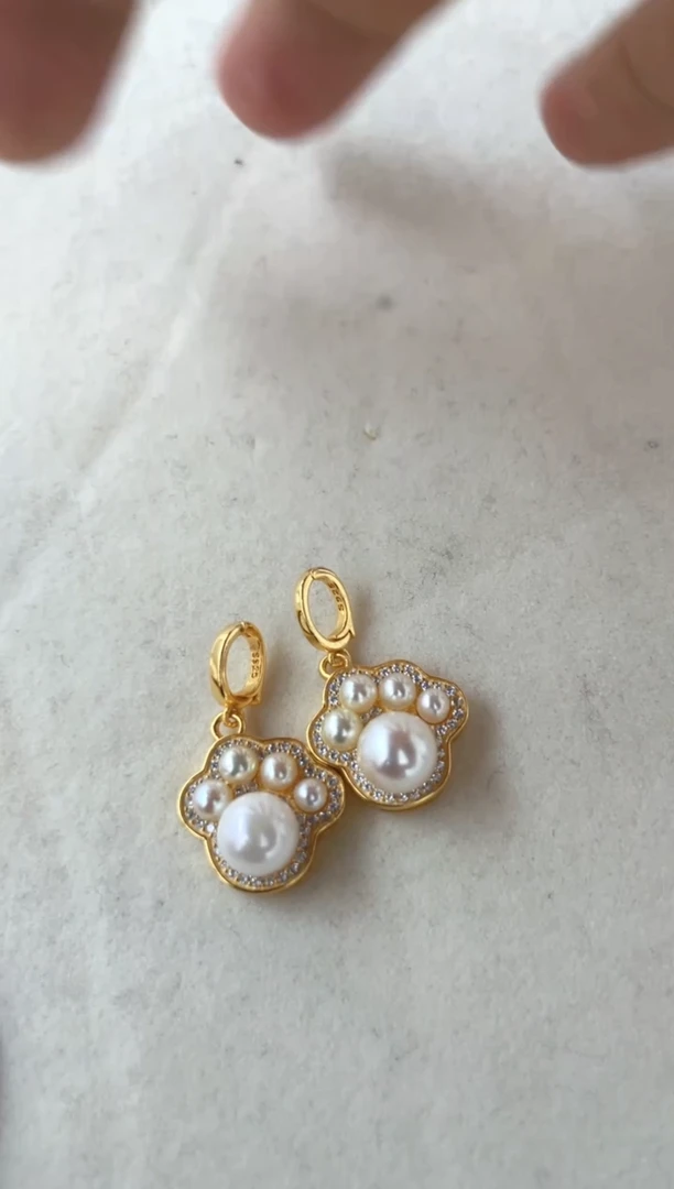 【闪购商品】海水珍珠颈饰银S925镶嵌发其一