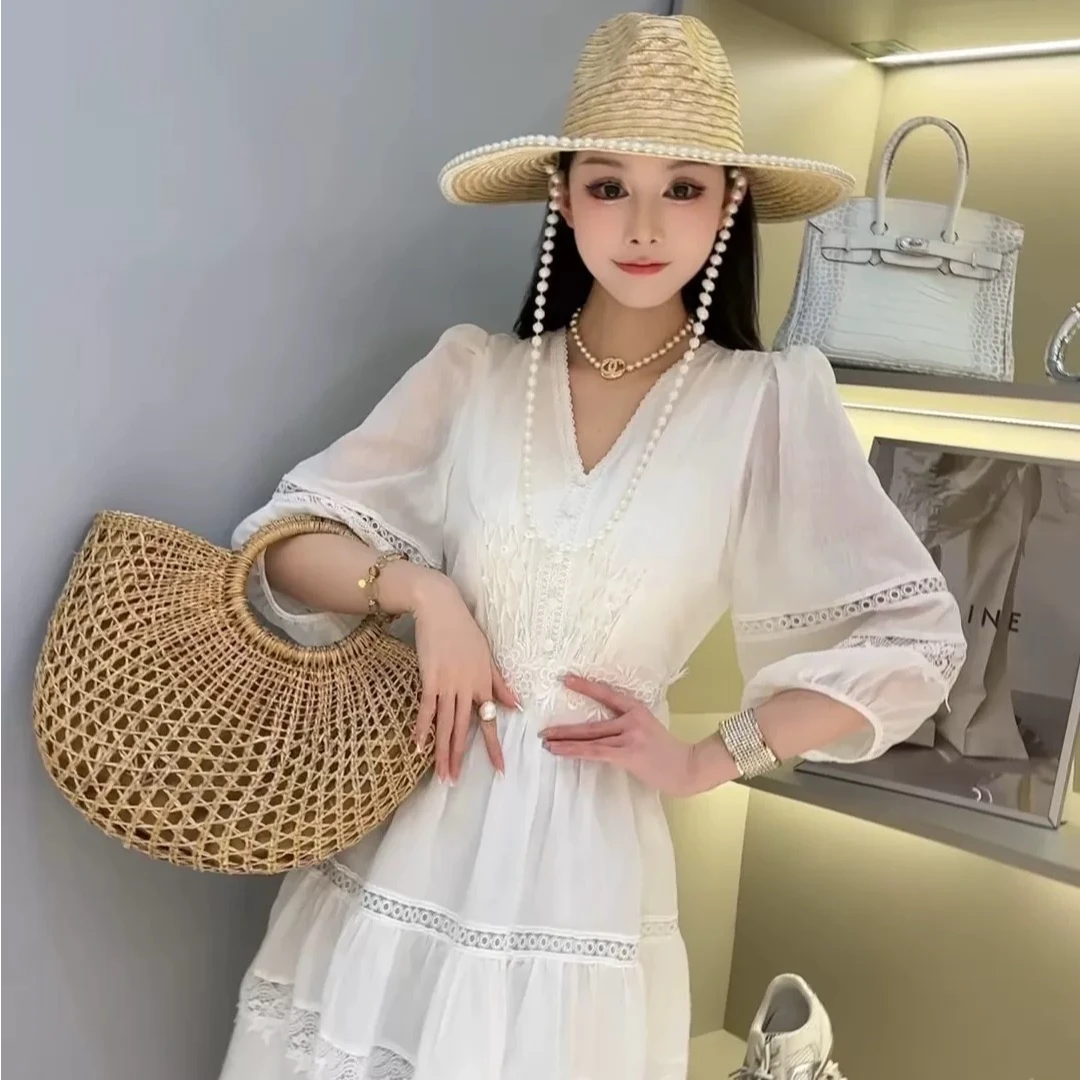 【041-060】夏季欧货设计师连衣裙