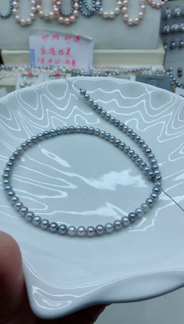 颈饰未镶嵌淡水珍珠多样性发其一不做扣【非无暇】