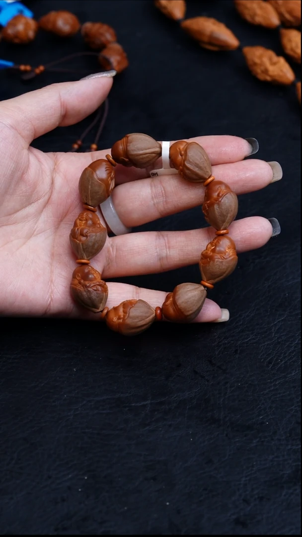 【闪购商品】橄榄核手串/手链15原皮弥勒