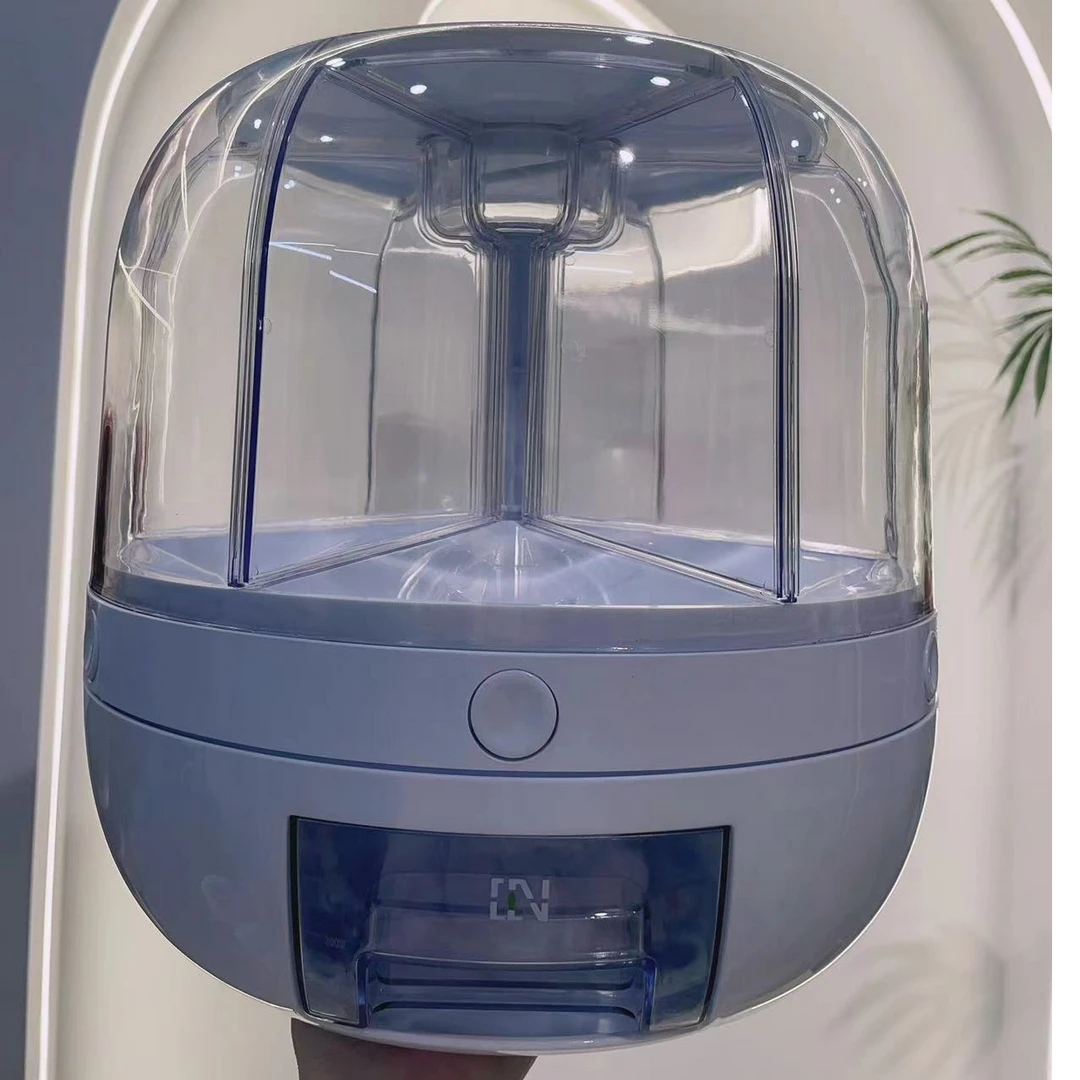 白色旋转6格时尚简约米桶C