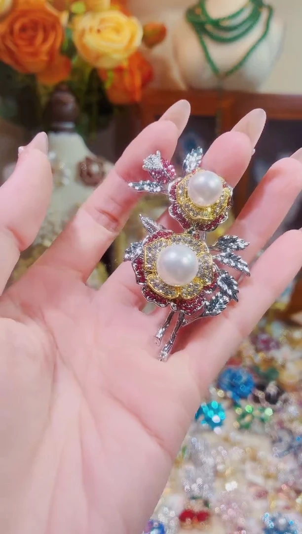 合成立方氧化锆铜合金红梅