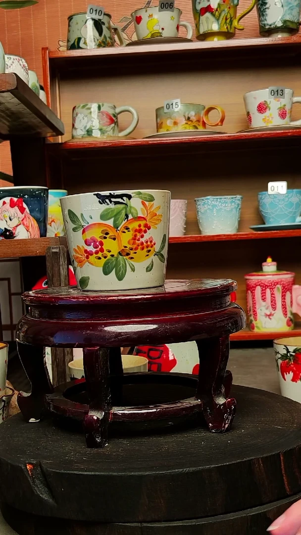 摆件陶景德镇高温手作陶瓷有瑕