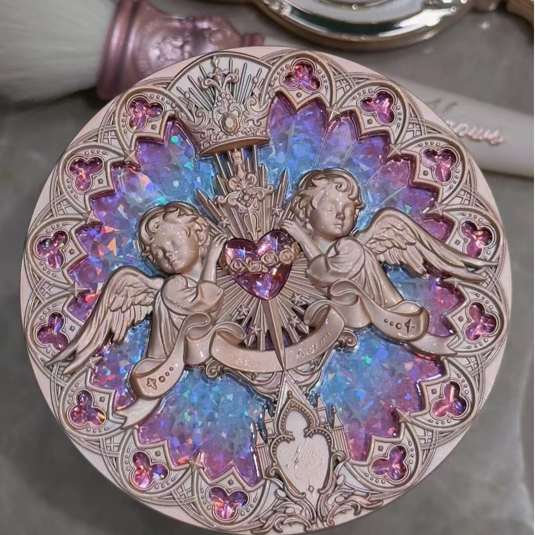 小天使系列浮雕高光粉M02天使草莓