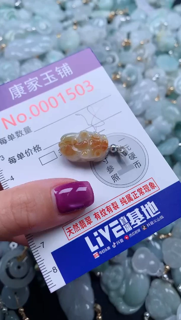 颈饰未镶嵌翡翠1503