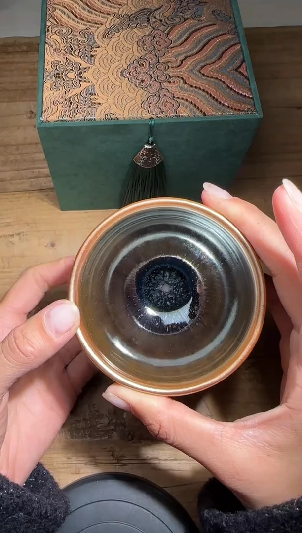 【闪购商品】茶盏陈叶琦精品建盏分235