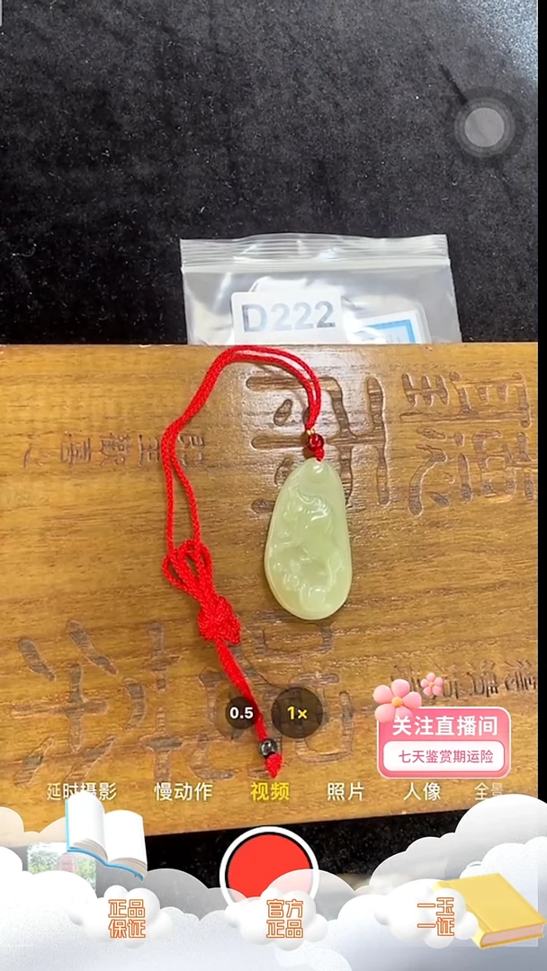 颈饰未镶嵌和田玉d222