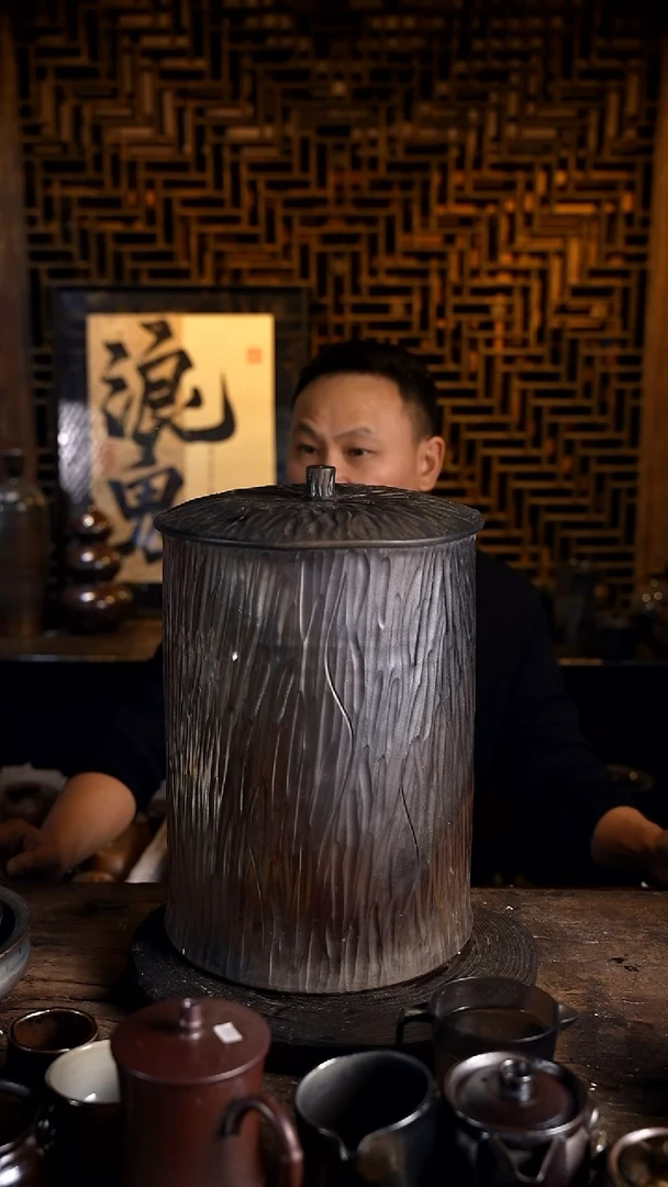 浪鬼柴烧广****康无相系列 茶缸