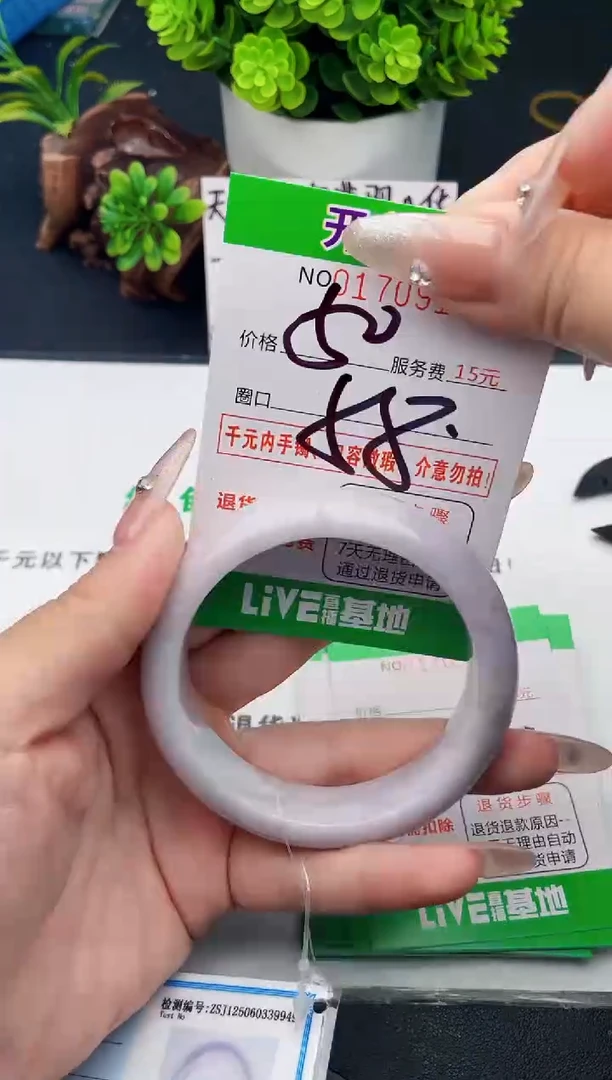 未镶嵌手镯翡翠17天然翡翠A货