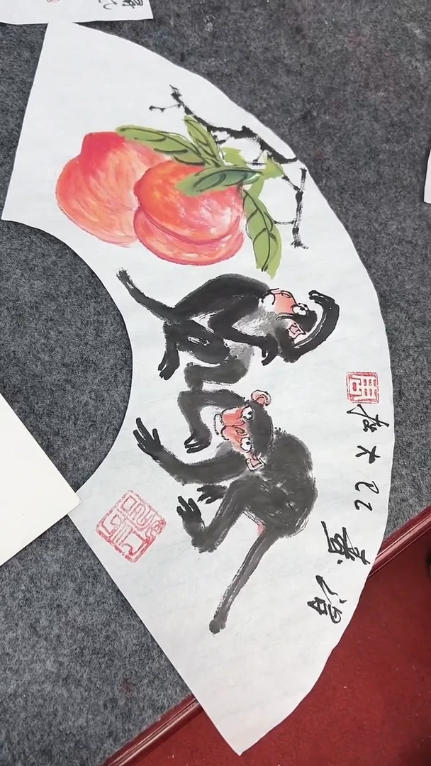 国画周大拙/国画/花鸟