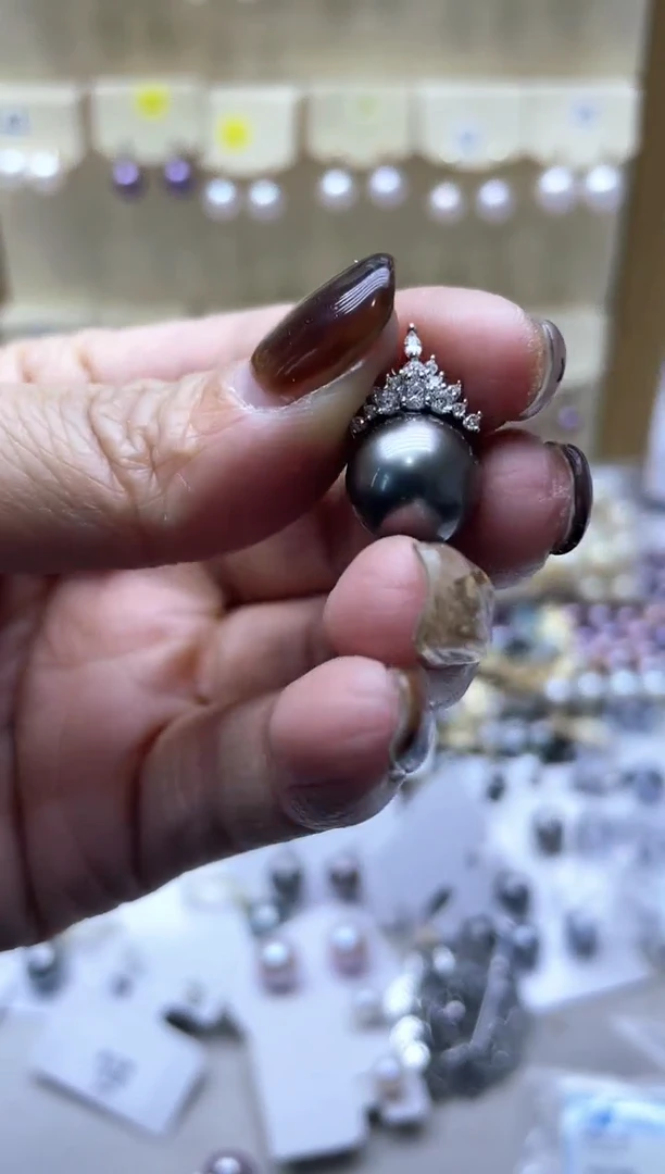 【闪购商品】海水珍珠颈饰银S925镶嵌2