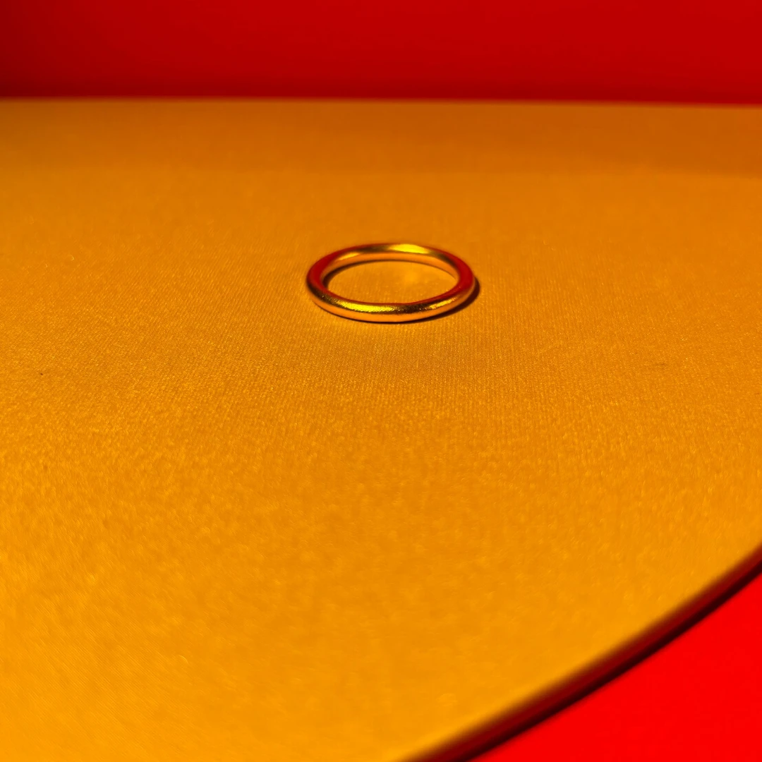 足银戒指 古法素圈戒指手工时尚情侣经典指环银戒精美素款