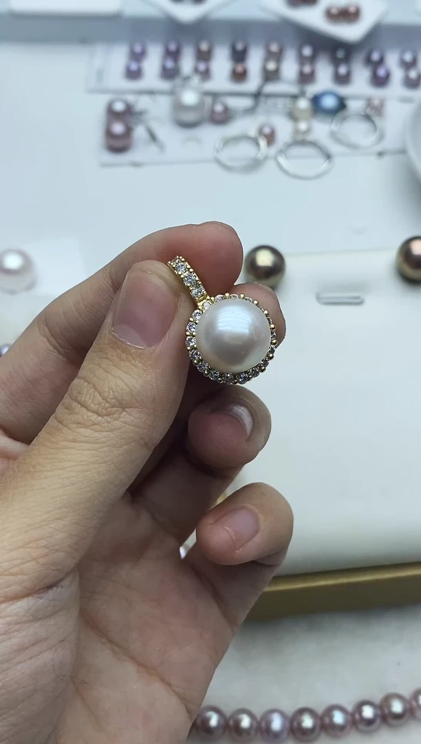 未镶嵌珠宝奇石淡水珍珠a146