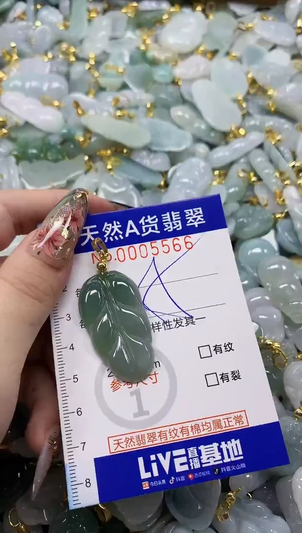 颈饰未镶嵌翡翠天然A货翡翠