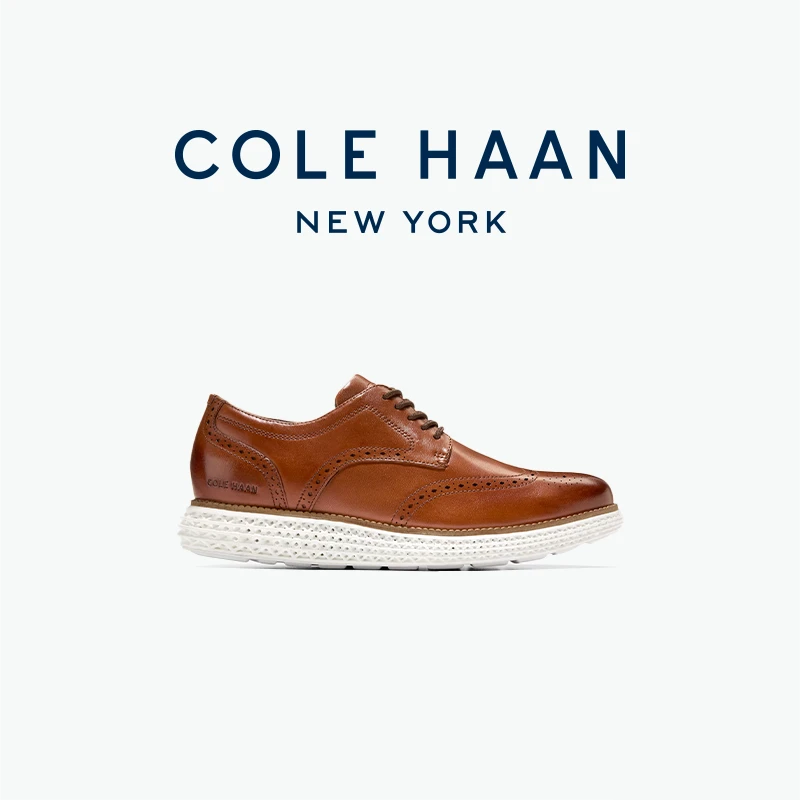 Cole Haan/歌涵 男鞋牛津鞋 商务休闲多孔镂花轻便皮鞋 C40321