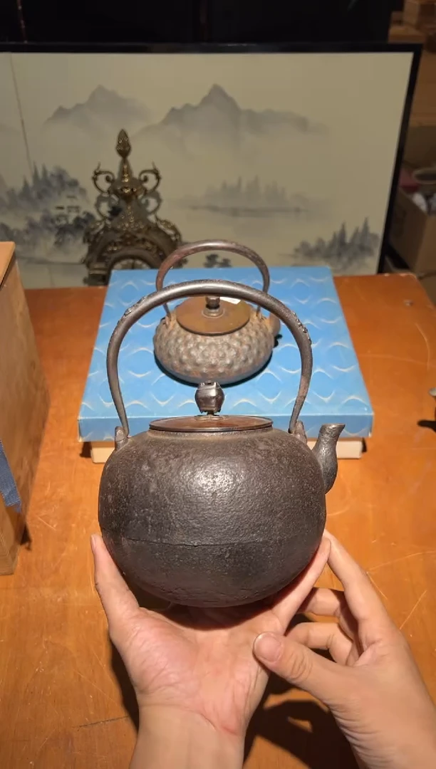 铁A0963铁壶中古周边/