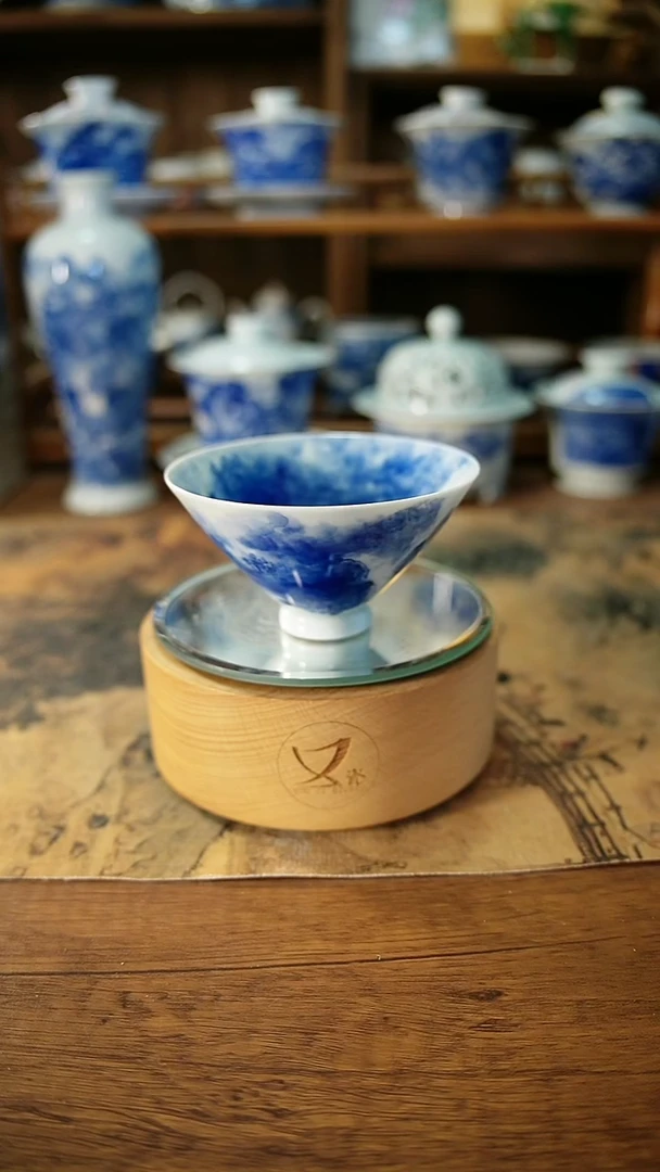 30景德镇手工手绘茶具