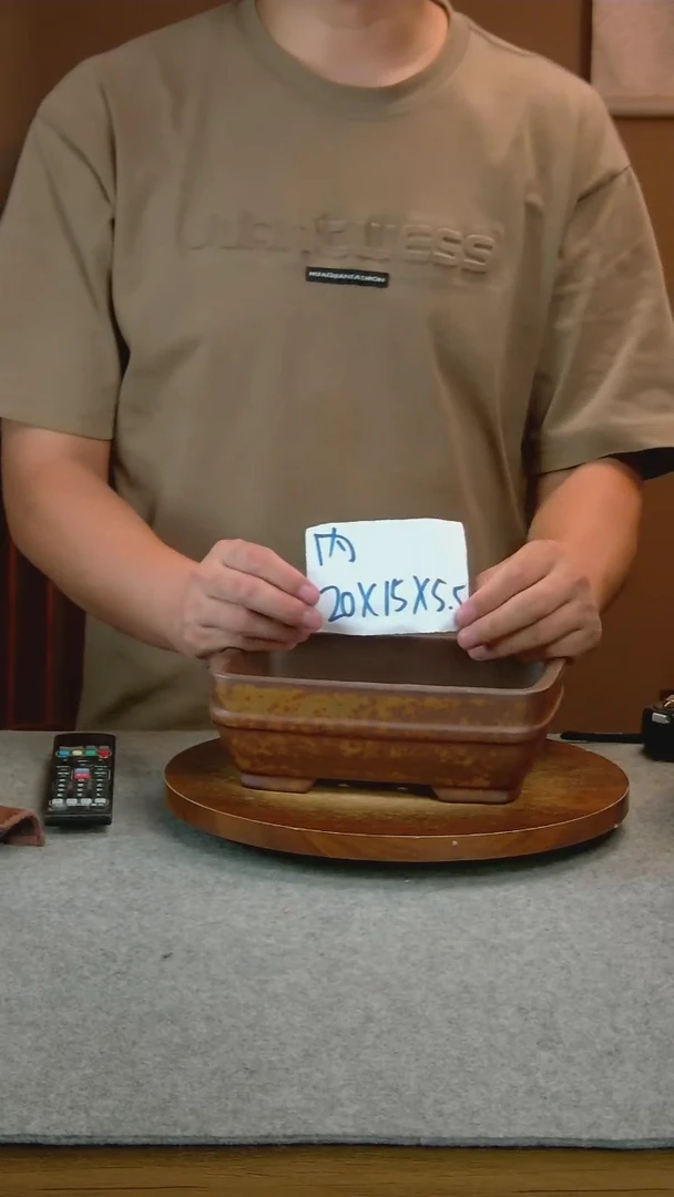 U61艾砂宜兴紫砂花盆