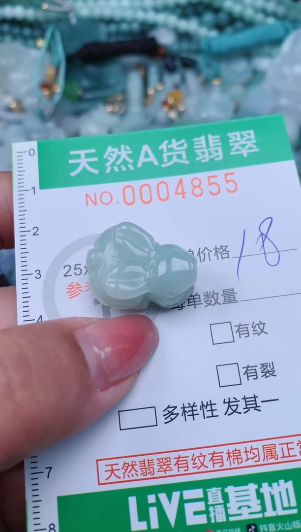 【闪购商品】翡翠颈饰未镶嵌.0004855