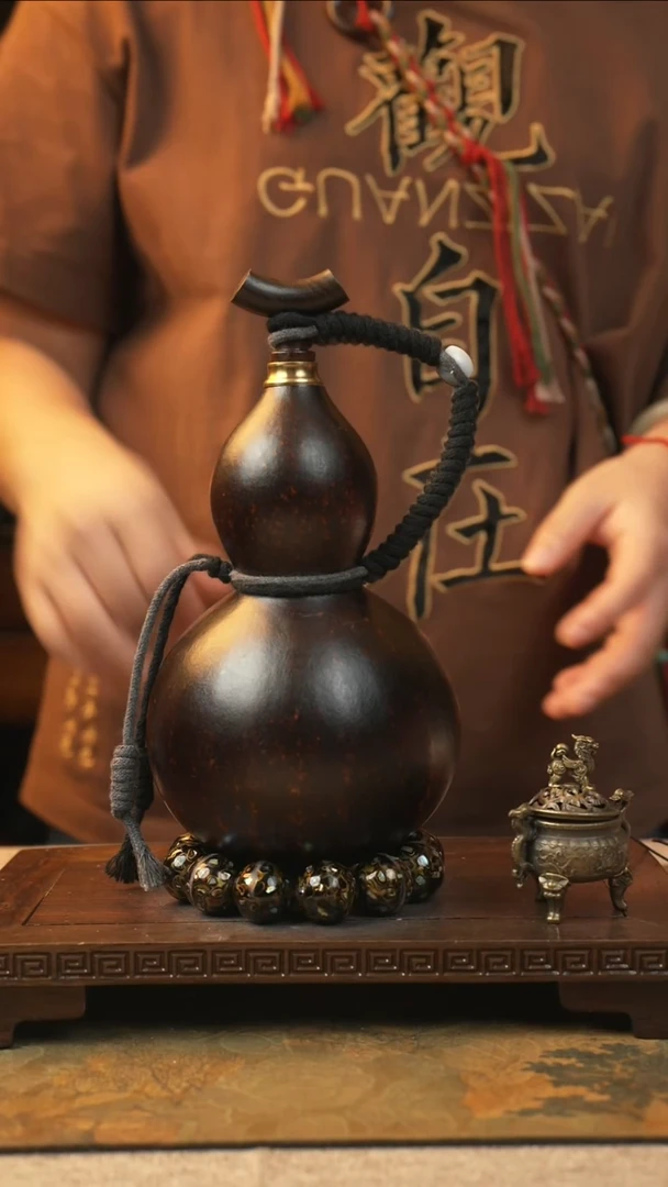 484大漆一物一拍记葫堂出品【不带手串】