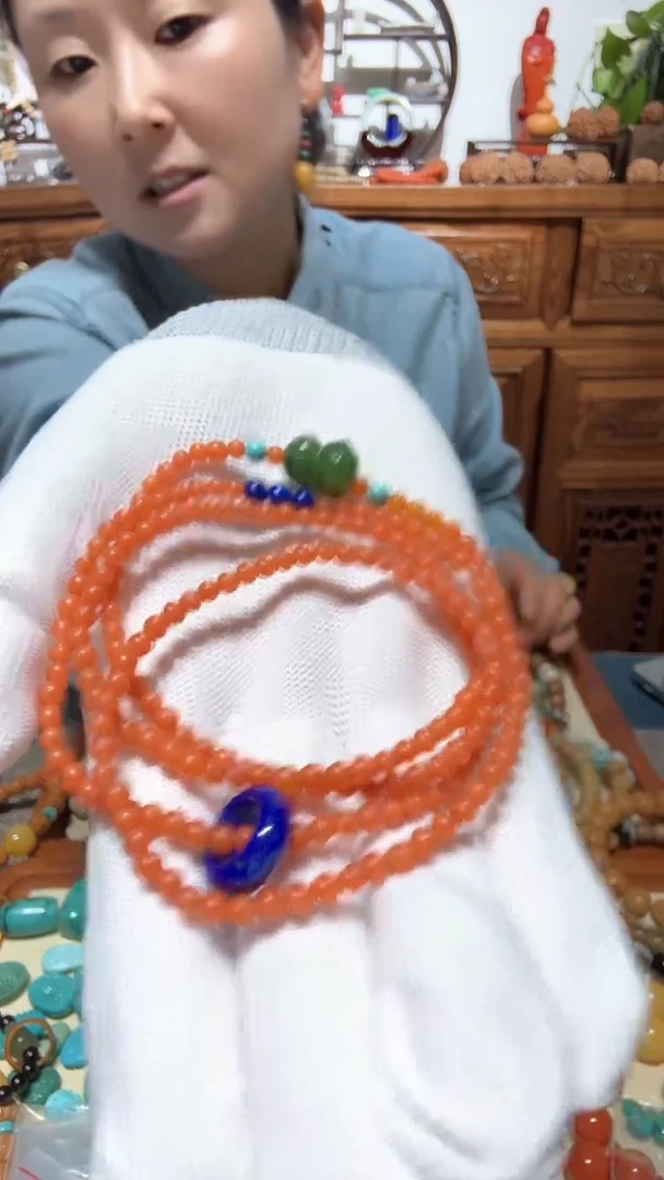 未镶嵌手链南红玛瑙精品小米珠长串