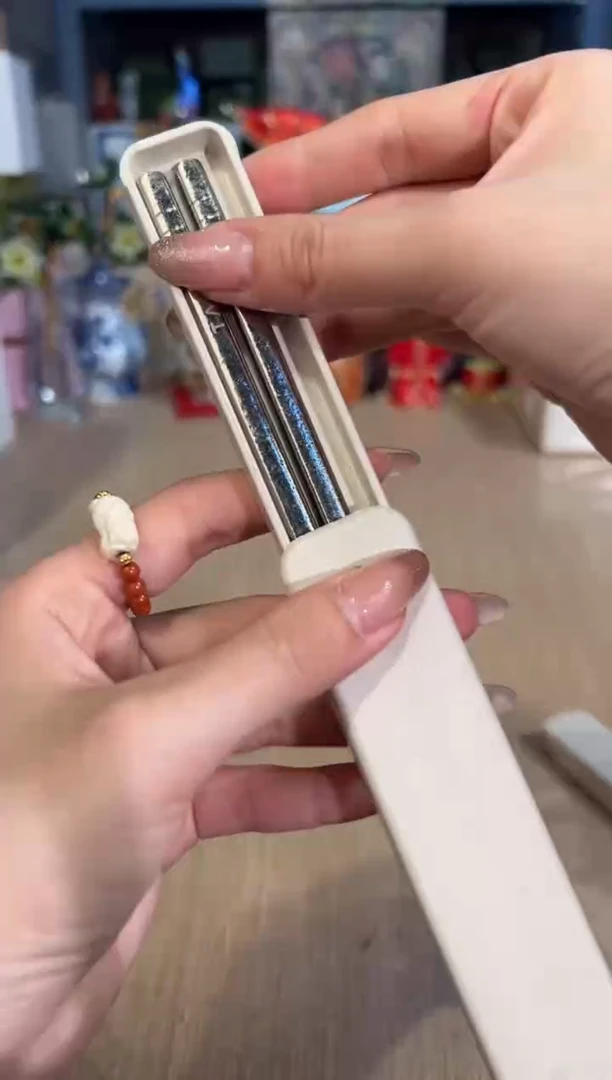 【闪购商品】杯88 钛筷子（银）