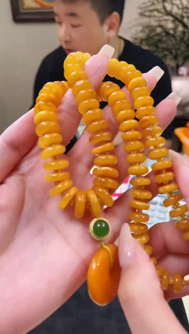 手链蜜蜡未镶嵌@@ZY20522012