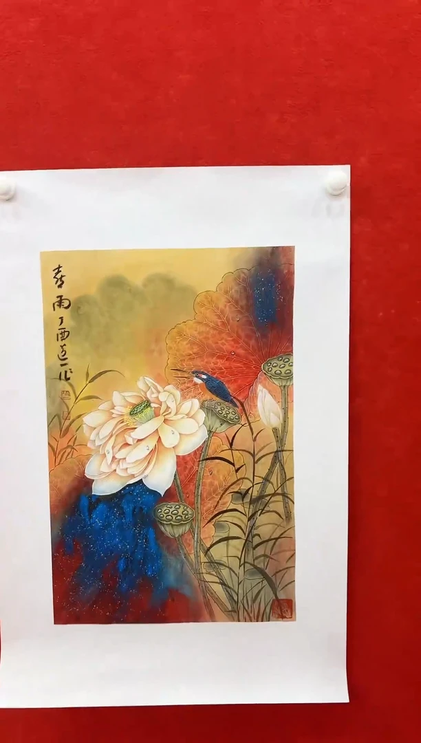 【闪购商品】国画国画道一老师手绘作品D10