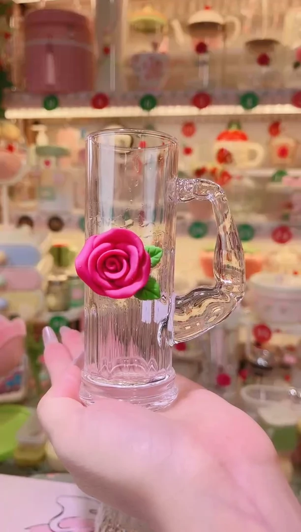 其他品质好发货快放心拍！玫瑰花口杯