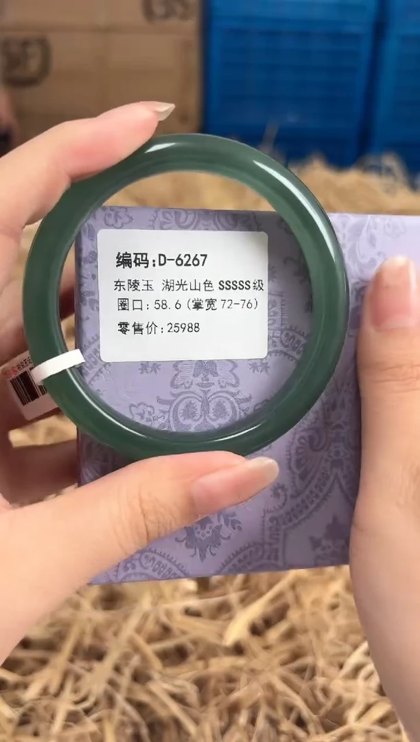 未镶嵌手镯石英质玉D-6267