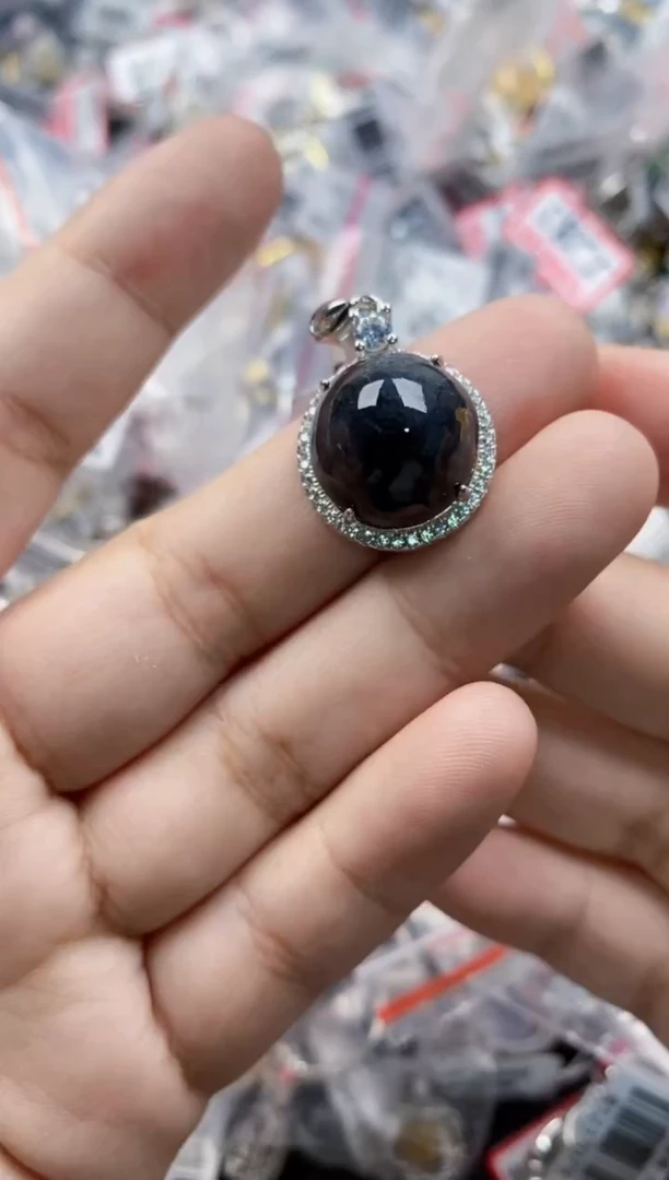 翡翠戒指银S925镶嵌9999---9