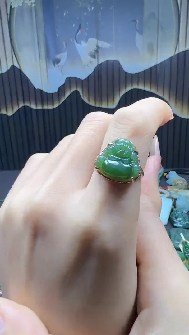 【闪购商品】和田玉挂件银S925镶嵌1