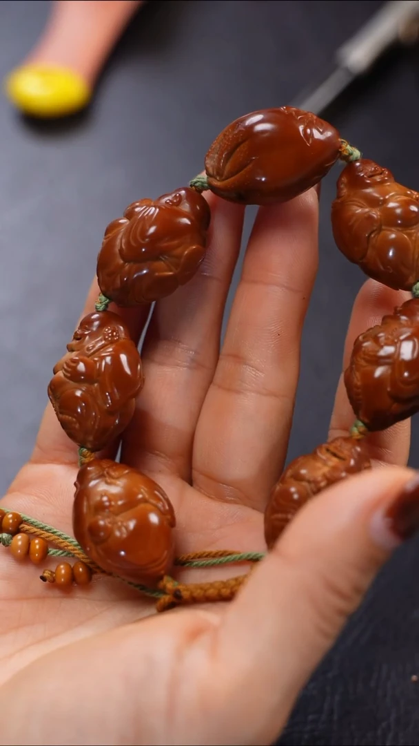 手串/手链橄榄核九林核雕文玩作品