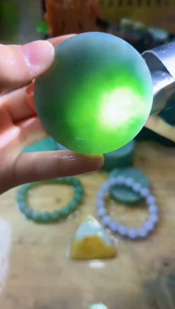 未镶嵌挂件翡翠A货小璀4368