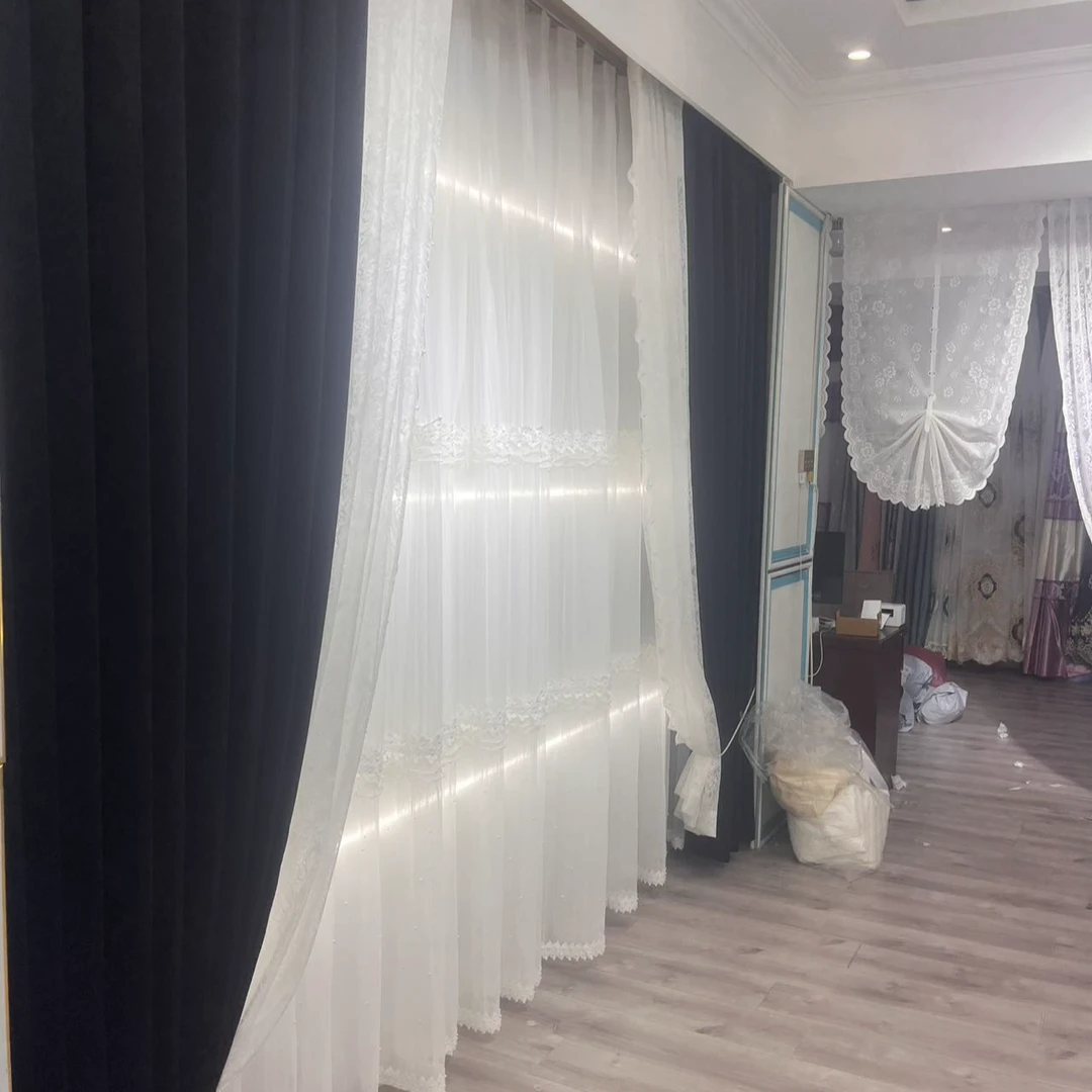 卧室窗帘【卧室窗帘最新款外7米里6米】