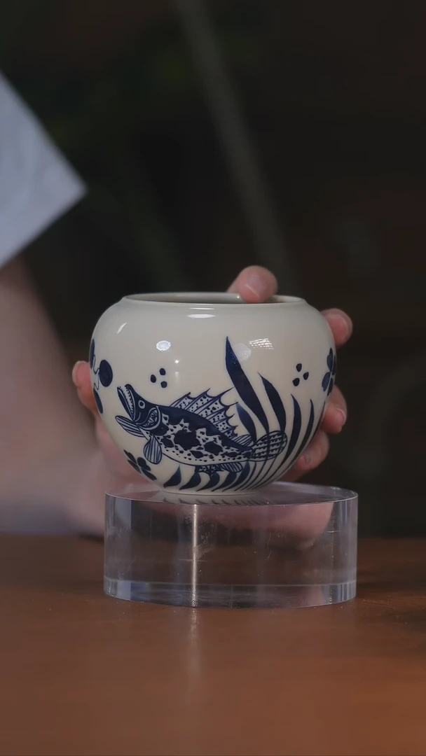 二号釉鱼藻水洗